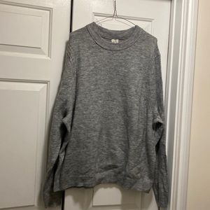 A new day gray sweater